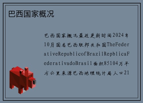 巴西国家概况
